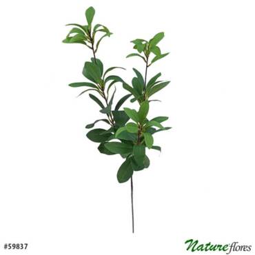 Azaleia Galho Folhagem Artificial (61cm)