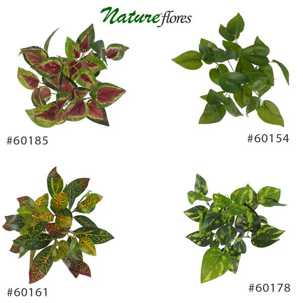 Folhagem Artificial Buquê 5H (34cm) - Imagem 2