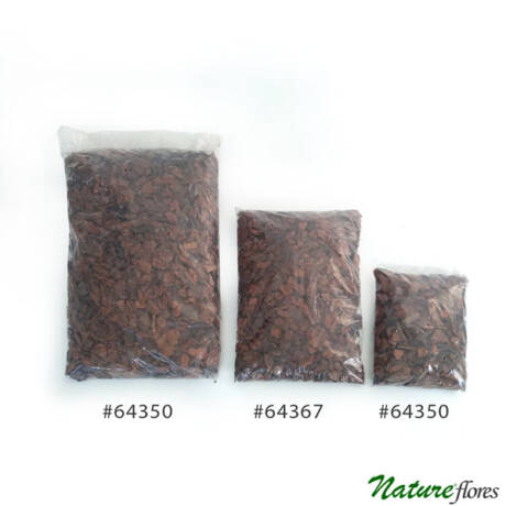 Casca de Pinus Média Série B para Forração (pacote)