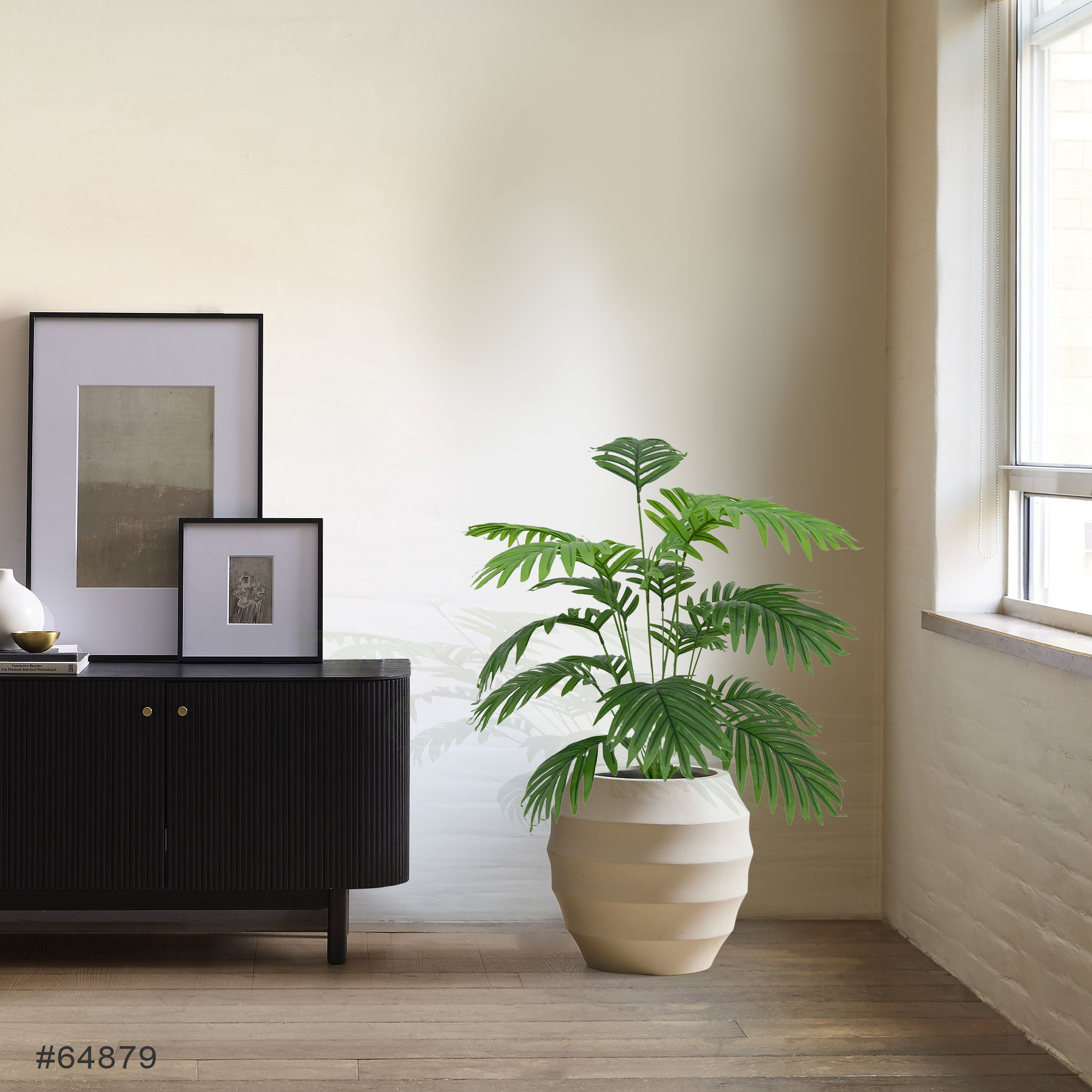 Palmeira Areca Tropical Artificial (80cm) - Imagem 2