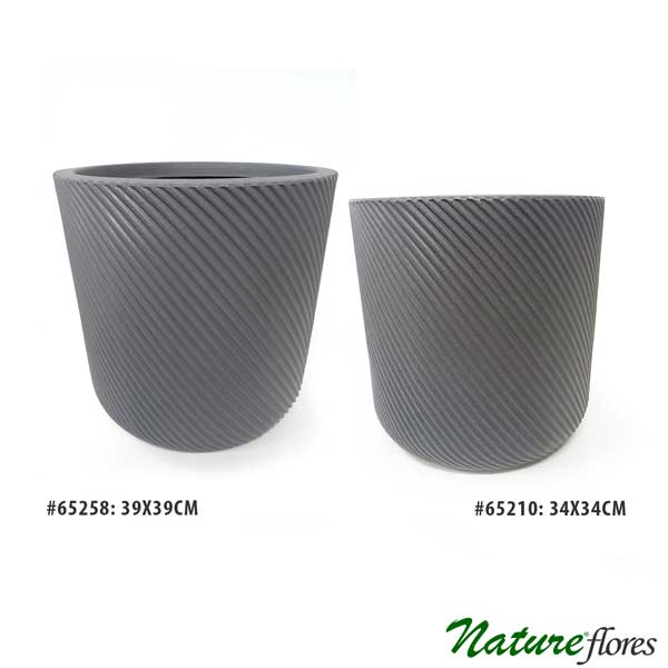 Vaso Poli Cilindro Chumbo