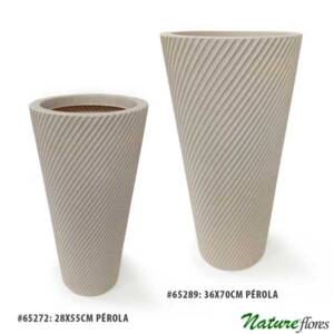 Vaso Poli Cônico Pérola