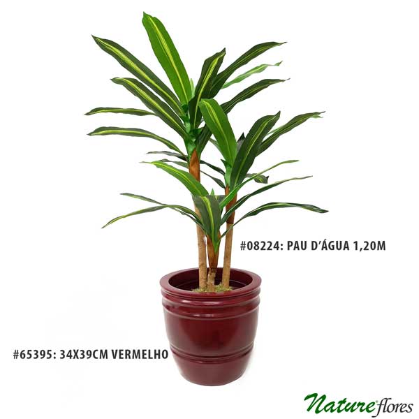 Vaso Poli Redondo Baixo (39x35cm) - Imagem 2