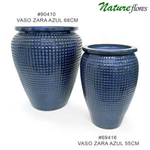Vaso Fibra Zara - Azul