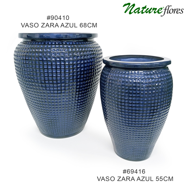 Vaso Fibra Zara - Azul