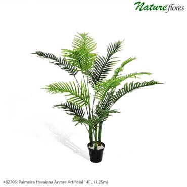 Palmeira Havaiana Árvore Artificial 14FL (1,25m)