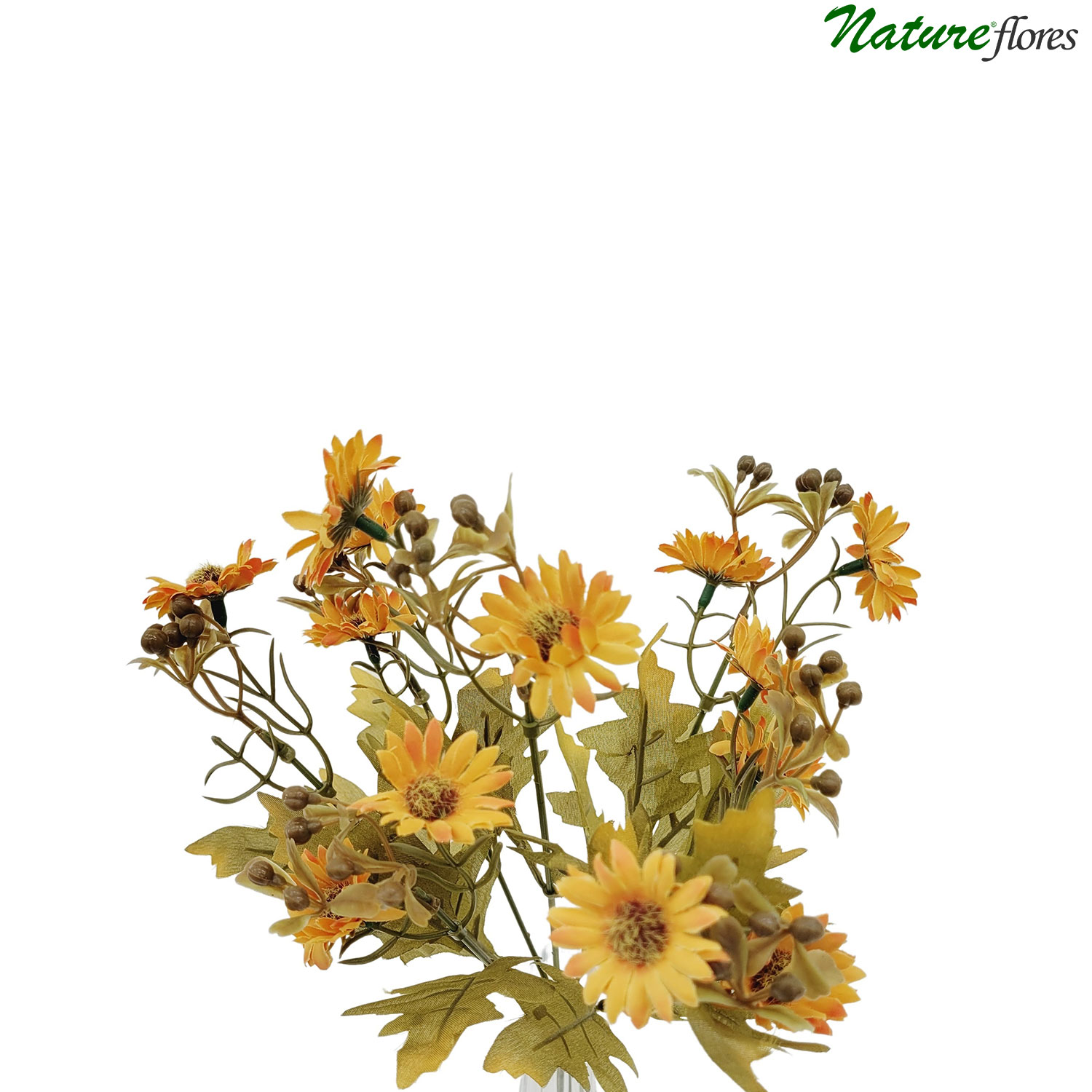 Margarida Buquê Flor Artificial 7H (32cm) - Imagem 2