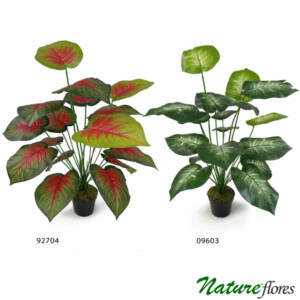 Tinhorão Caladium Arbusto Artificial (70cm)