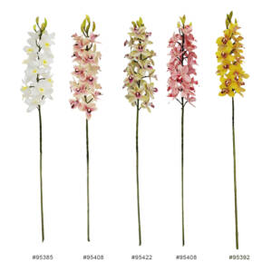 Orquídea Cymbidium Galho Artificial (80cm)