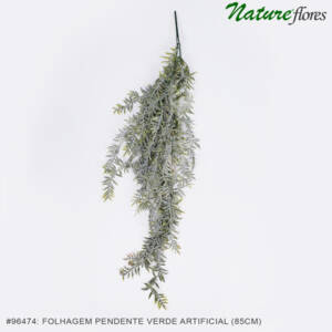 Folhagem Pendente Verde Artificial (85cm)