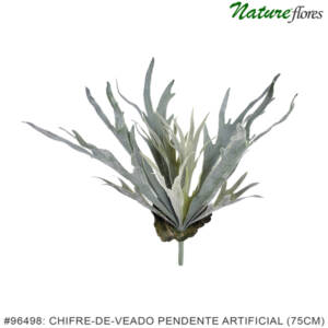 Chifre-de-Veado Planta Artificial Aveludado (50cm)