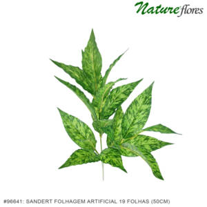 Sandert jardim vertical folhagem artificial 19F (50cm)