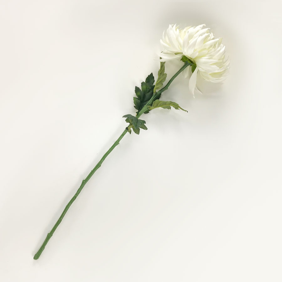 Crisantemo Branco Artificial (62cm) - Imagem 4