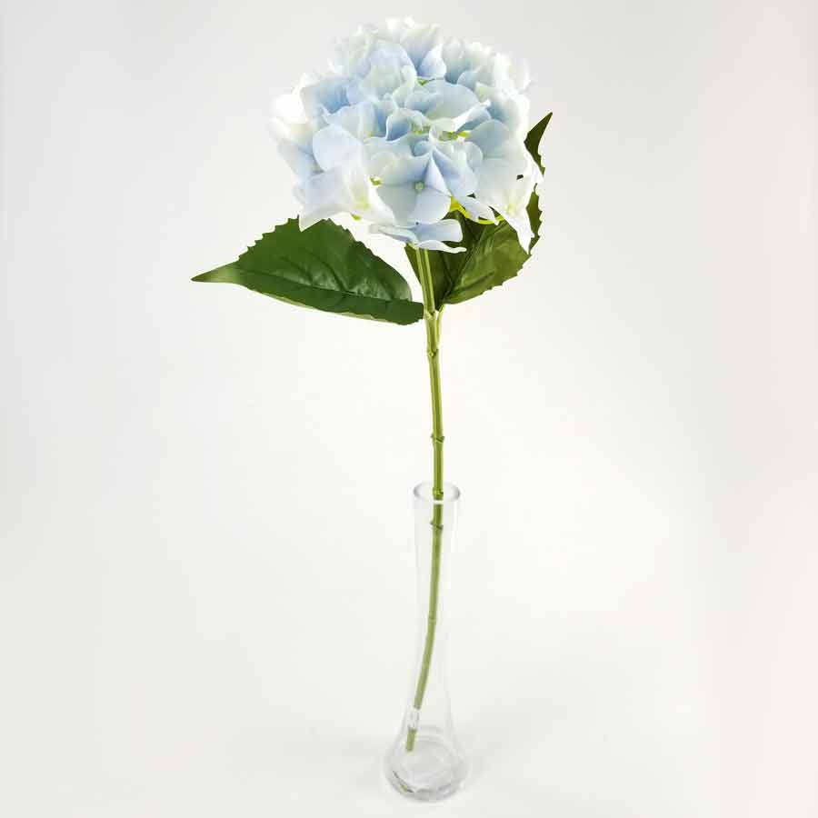 Galho de Hortênsia em Silicone Flor Artificial (65cm) - Imagem 2
