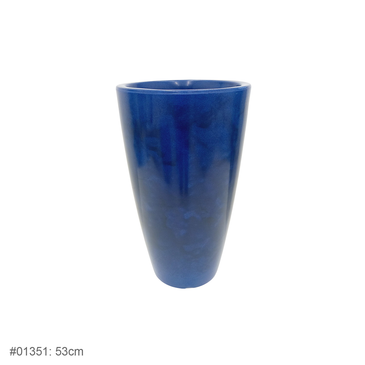 Vaso Pérola Cônico Azul Royal (40 - 70 cm) - Imagem 4