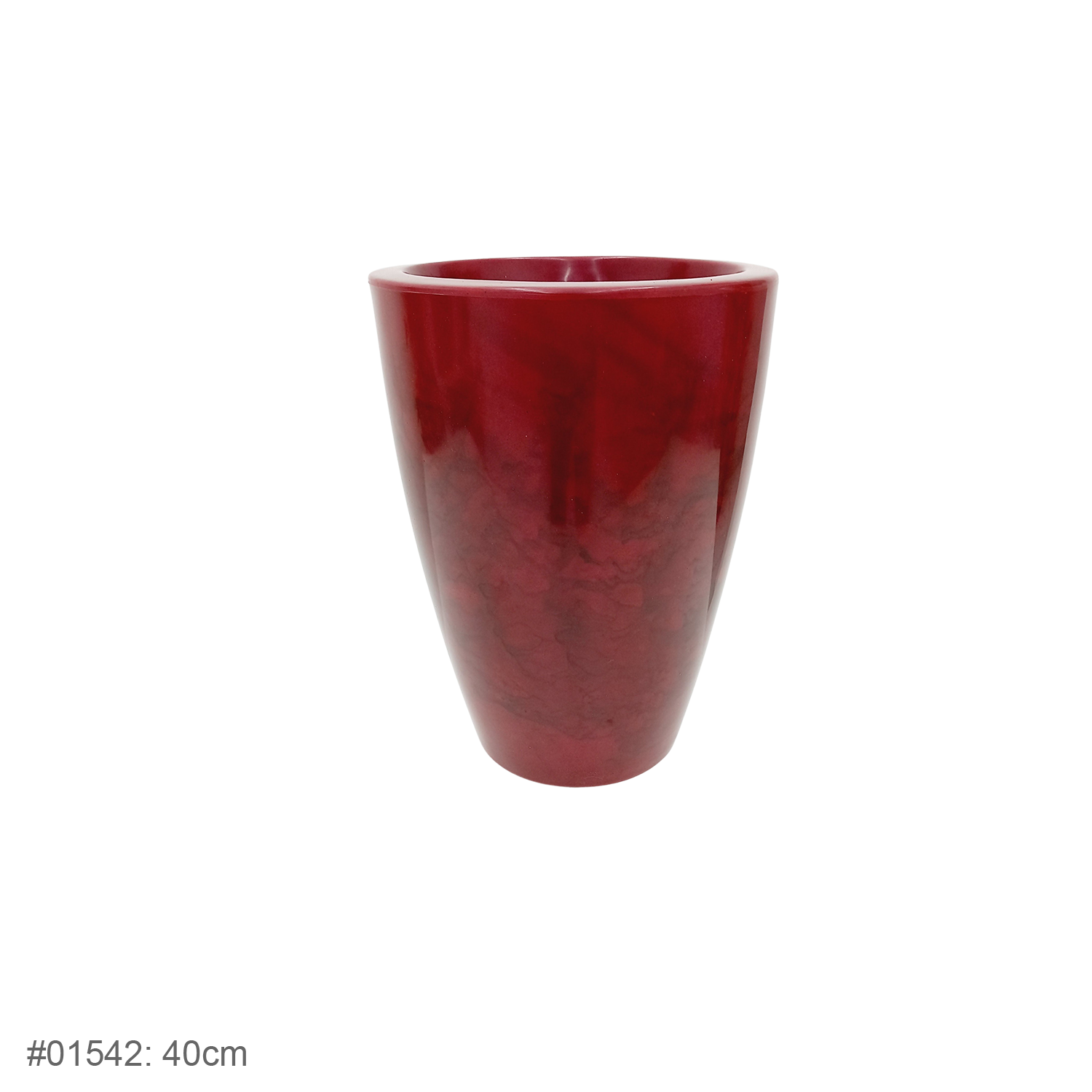 Vaso Pérola Cônico Vermelho (40 - 70 cm) - Imagem 3