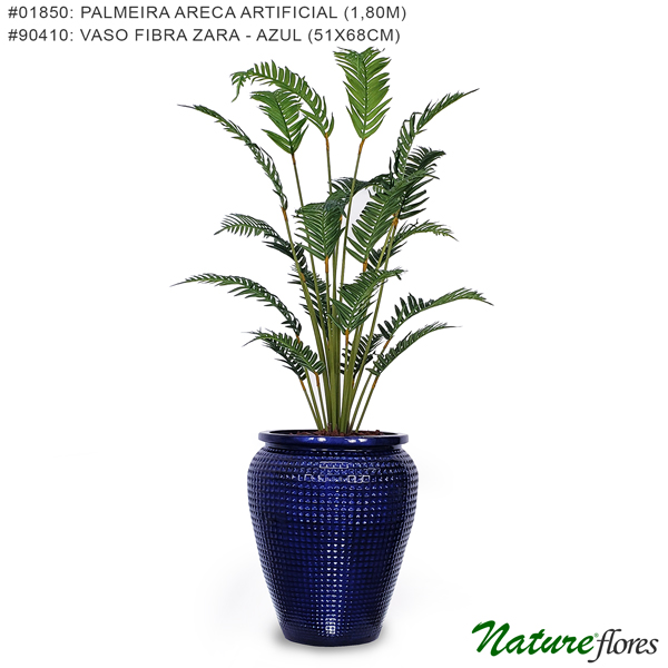 Vaso Fibra Zara - Azul - Imagem 3