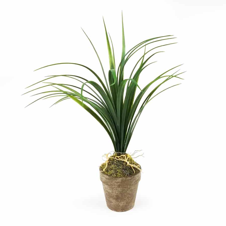 Vaso Capim Artificial (35cm) - Imagem 2