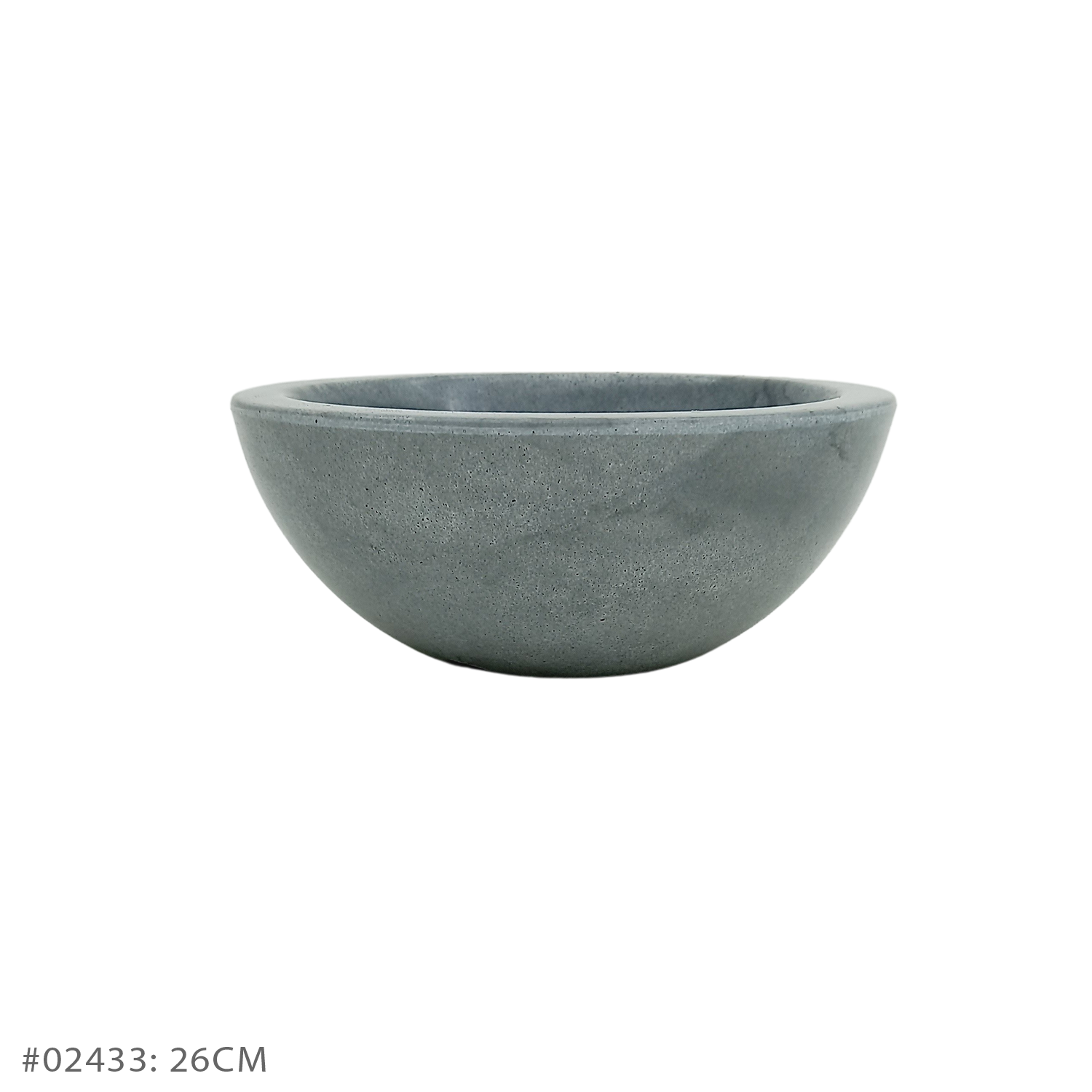 Vaso Pérola Bacia Preto (26-33cm) - Imagem 3