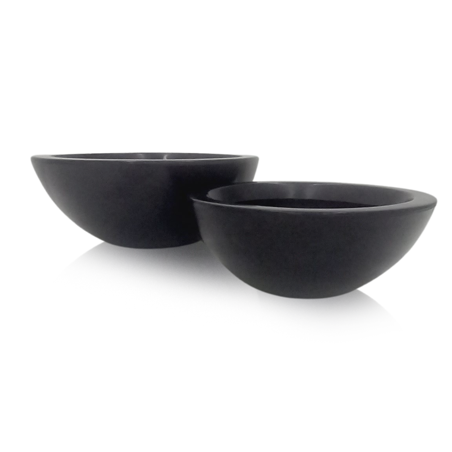 Vaso Pérola Bacia Preto (26-33cm)