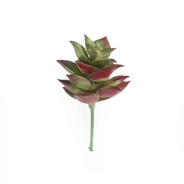 Rosa de Pedra Suculenta Mini Artificial (10cm) - Imagem 4