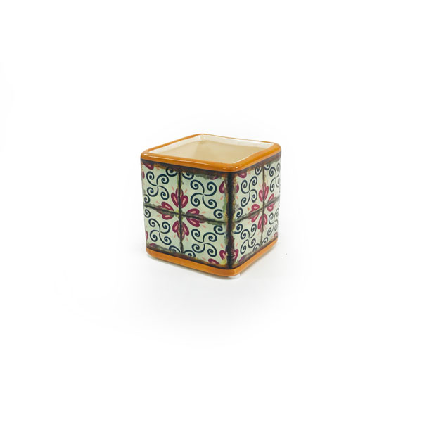 Vaso Porto Cubo em Cerâmica - Imagem 5