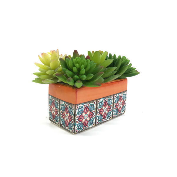 Suculenta Mini Artificial Mesclado (7cm) - Imagem 5