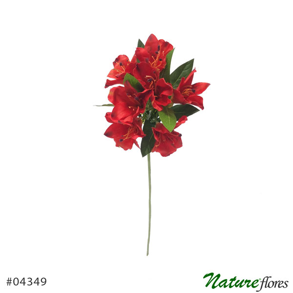 Astromélia Galho Flor Artificial (47cm) - Imagem 27