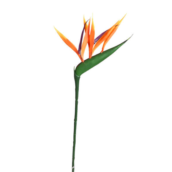 Galho de Strelitzia Artificial (66cm) - laranja - Imagem 4