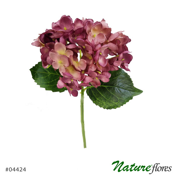 Hortênsia Galho Flor Artificial (63cm) - Imagem 2