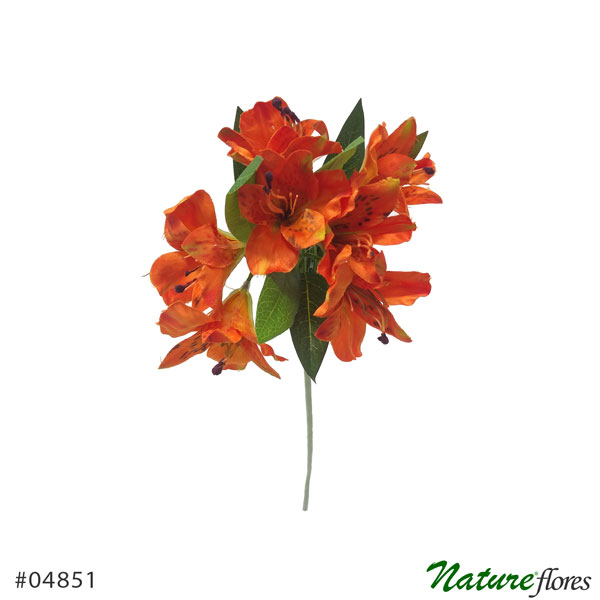 Astromélia Galho Flor Artificial (47cm) - Imagem 28