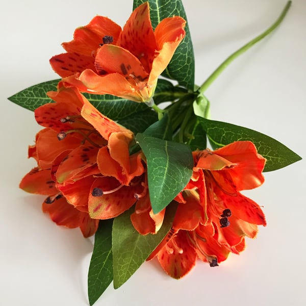 Astromélia Galho Flor Artificial (47cm) - Imagem 25