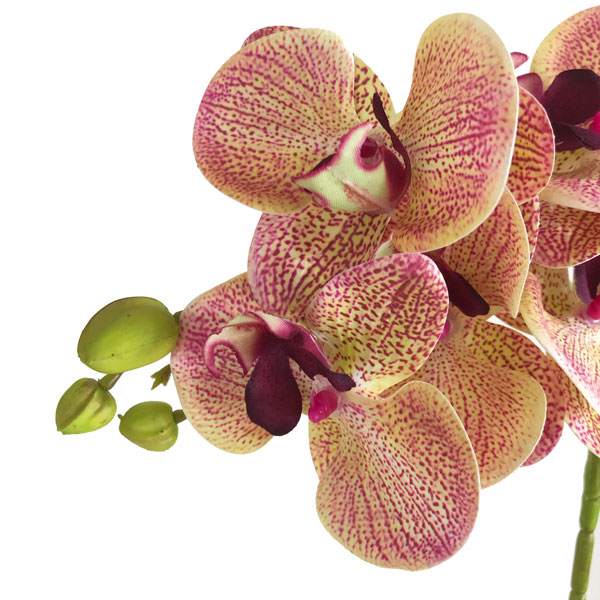 Orquídea Borboleta Galho Flor Artificial (70cm) - Imagem 19