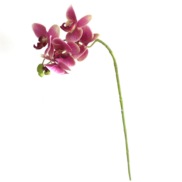 Orquídea Borboleta Galho Flor Artificial (70cm) - Imagem 25