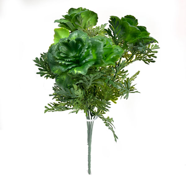 Rosa Silvestre Buquê Flor Artificial 5H (30cm) - Imagem 2