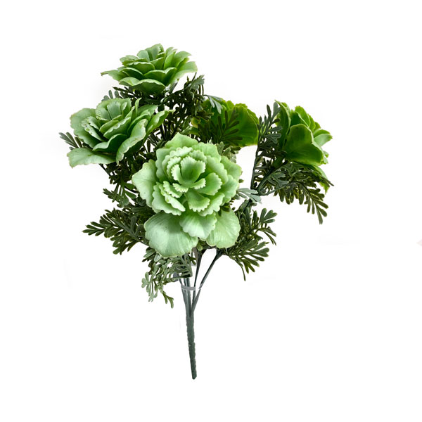 Rosa Silvestre Buquê Flor Artificial 5H (30cm) - Imagem 4