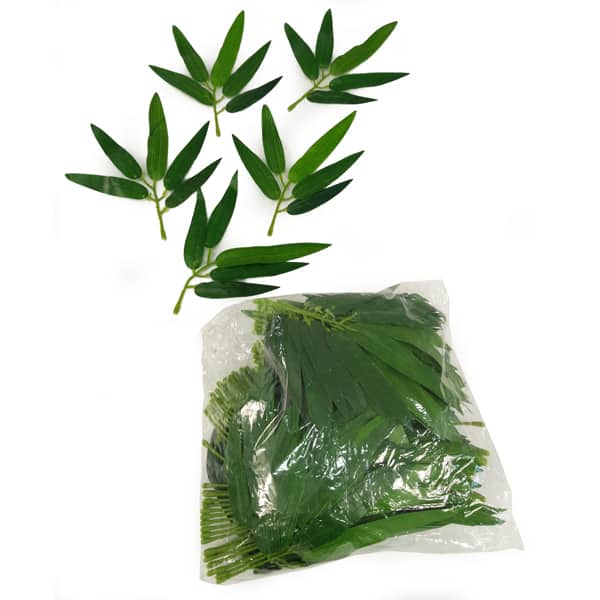 Bambu Folha Verde Artificial (aprox. 145 unidades)