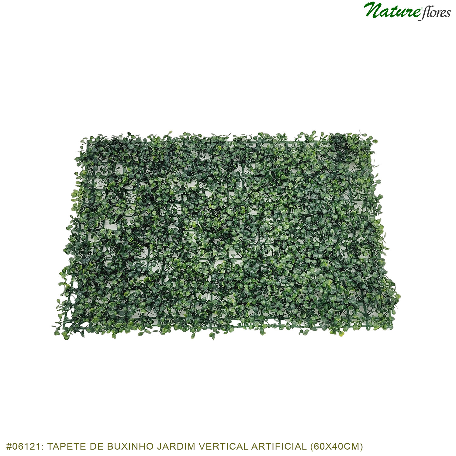 Tapete de Buxinho Premium Jardim Vertical Artificial (60x40cm) - Imagem 3