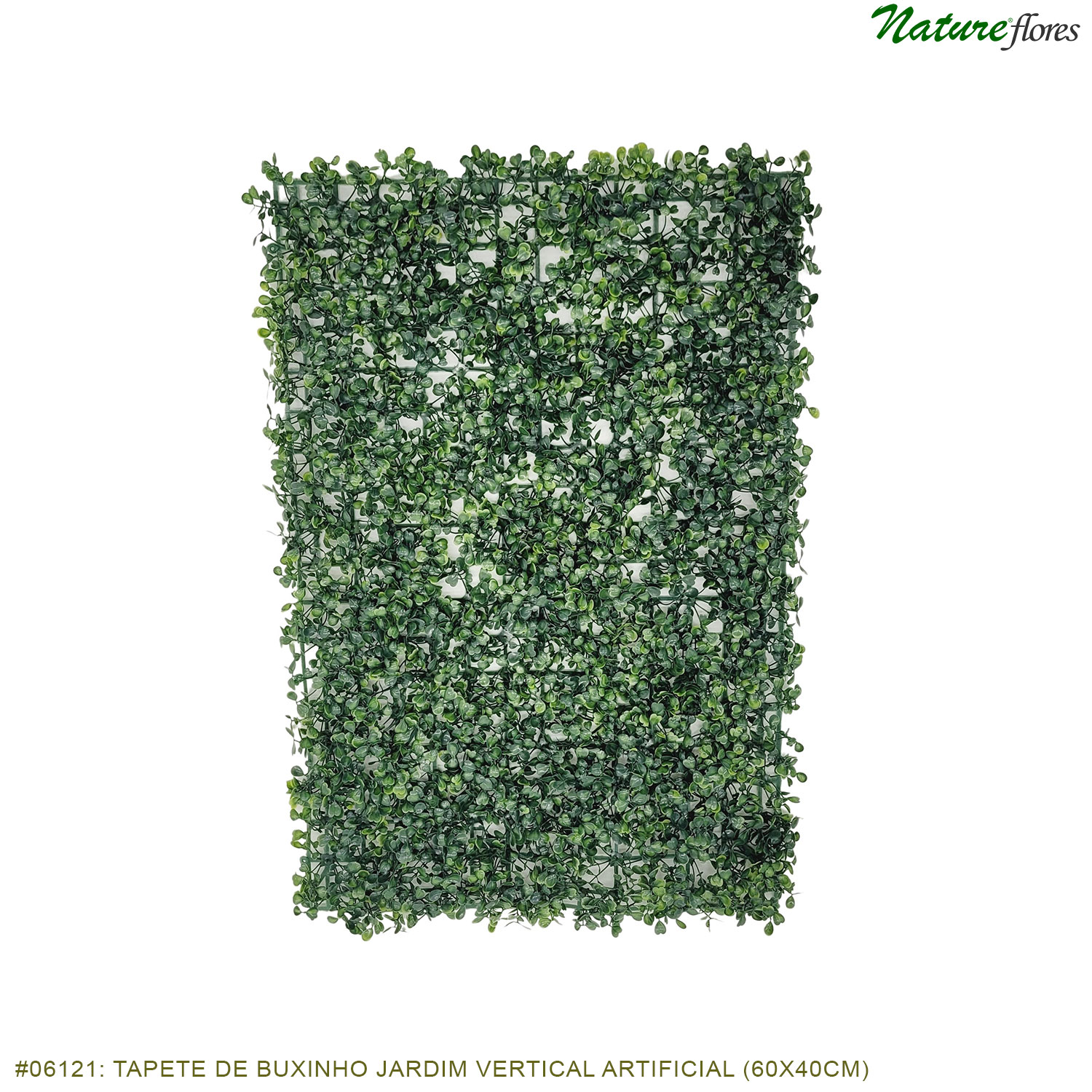 Tapete de Buxinho Premium Jardim Vertical Artificial (60x40cm) - Imagem 4