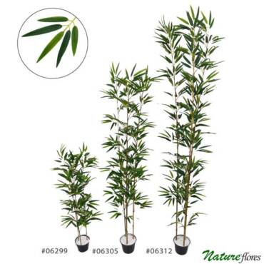 Bambu Áurea Siliconado 3H Árvore Semi-Artificial