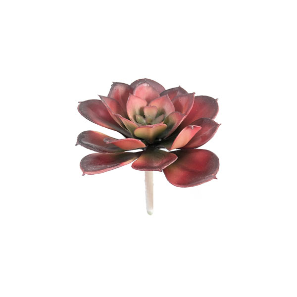 Rosa de Pedra Suculenta Artificial (11cm) - Imagem 6