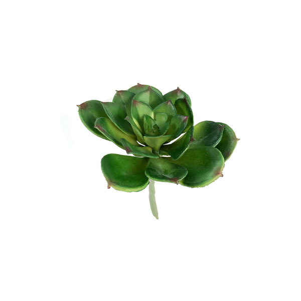 Rosa de Pedra Suculenta Artificial (11cm) - Imagem 4