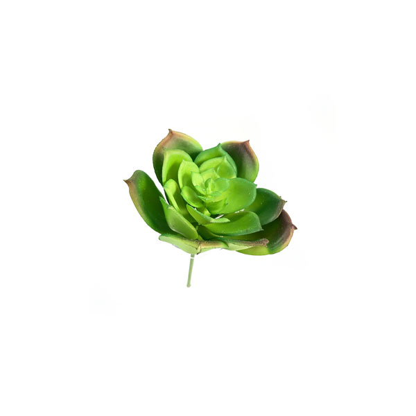 Rosa de Pedra Suculenta Artificial Mini (7cm) - Imagem 3