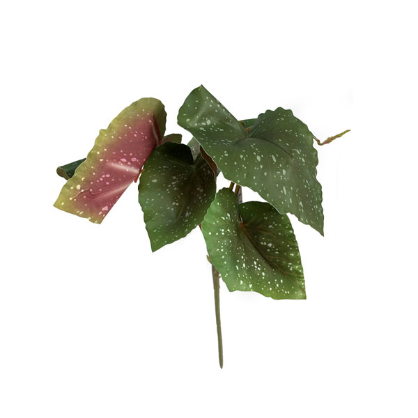 Begônia Rex Arbusto Artificial (28cm) - Imagem 4