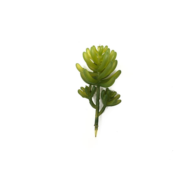 Dedo de Moça Suculenta Mini Artificial (11cm)