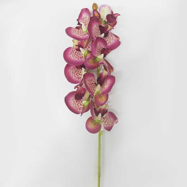 Orquídea Borboleta Galho Flor Artificial 9FL (78cm) - Imagem 17