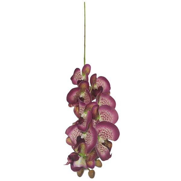 Orquídea Borboleta Galho Flor Artificial 9FL (78cm) - Imagem 18