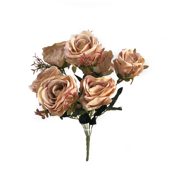 Rosa Lincoln Buquê Floral Artificial 7H (45cm) - Imagem 11