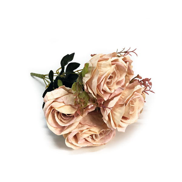 Rosa Lincoln Buquê Floral Artificial 7H (45cm) - Imagem 12