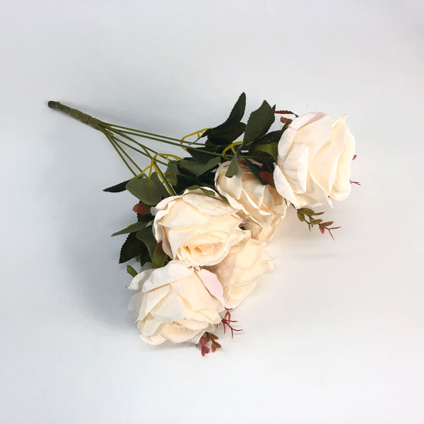 Rosa Lincoln Buquê Floral Artificial 7H (45cm) - Imagem 15